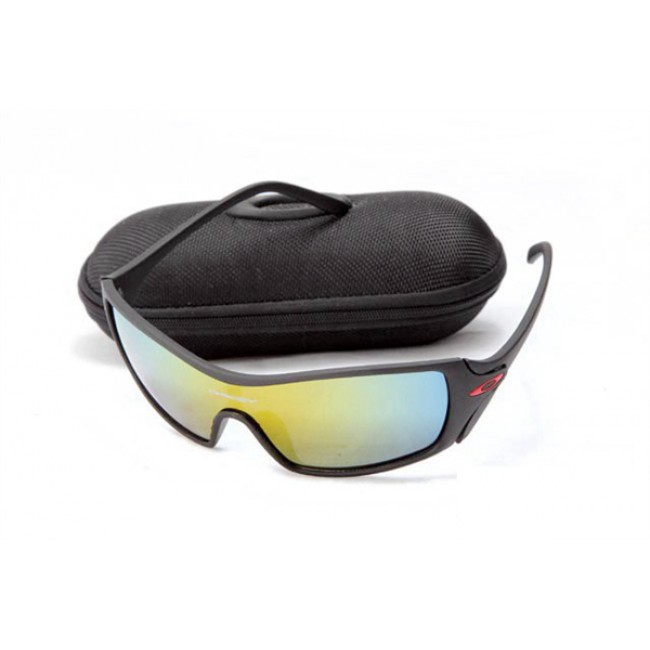 Oakley Dart Sunglasses Matte Black/Fire Iridium