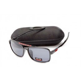 Oakley Deviation Sunglasses Polished Black/Grey Iridium