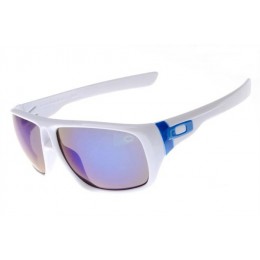 Oakley Dispatch Sunglasses Polished White/Blue Iridium