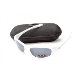 Oakley Encounter Sunglasses Matte White/Black Iridium