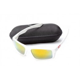 Oakley Eyepatch Sunglasses White/Fire Iridium