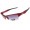 Oakley Flak Jacket Sunglasses Red Metallic/Grey Iridium