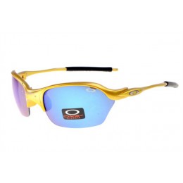 Oakley Half X Sunglasses Gold/Ice Iridium