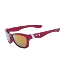 Oakley Jupiter Sunglasses Red Metallic/Fire Iridium