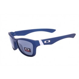 Oakley Jupiter Sunglasses Matte Blue/Grey Iridium