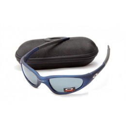 Oakley Minute Sunglasses Navy/Grey Iridium