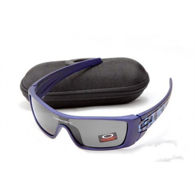 Oakley Batwolf Sunglasses Matte Blue/Black Iridium