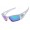 Oakley Crankcase Sunglasses Silver/Ice Iridium