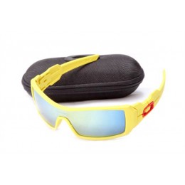 Oakley Oil Rig Sunglasses In Island Yellow/Ice Iridium