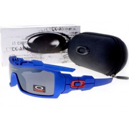 Oakley Oil Rig Sunglasses In Spectrum Blue/Black Iridium