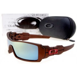 Oakley Oil Rig Sunglasses Matte Brown/Persimmon