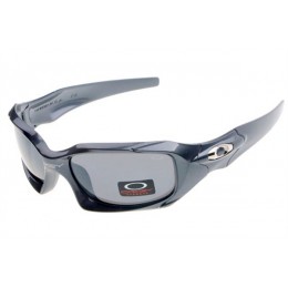 Oakley Pit Boss Sunglasses In Polished Steel/Grey Iridium