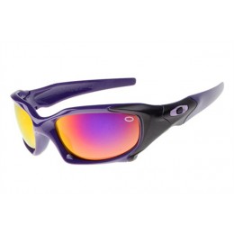 Oakley Pit Boss Sunglasses In Polished Purple/Ruby Iridium