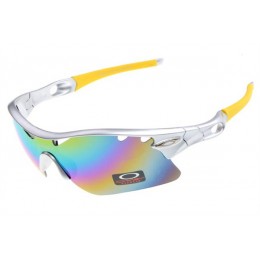 Oakley Radar Path Photochromic Sunglasses In Silver/Fire Iridium