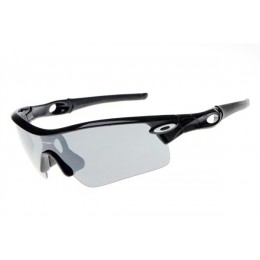 Oakley Radar Path Sunglasses In Polished Black/Grey Iridium