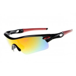 Oakley Radar Path Sunglasses In Polished Black/Fire Iridium