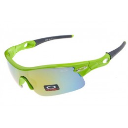 Oakley Radar Pitch Sunglasses In Island Green/Ice Iridium
