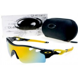 Oakley Radarlock Path Sunglasses In Polished Black/Fire Iridium