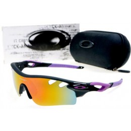Oakley Radarlock Path Sunglasses In Black And Pink Digi-Camo/Fire Iridium