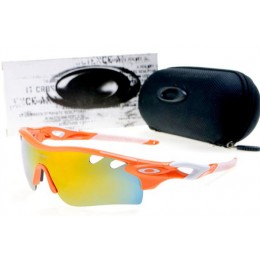 Oakley Radarlock Path Sunglasses In Orange Flare/Fire Iridium