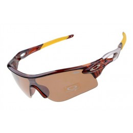 Oakley Radarlock Sunglasses In Tortoise/Persimmon