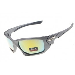 Oakley Scalpel Sunglasses In Matte Grey/Fire Iridium