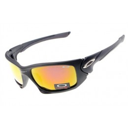 Oakley Scalpel Sunglasses In Matte Black/Ruby Iridium