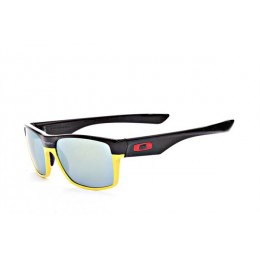 Oakley Twoface Sunglasses In Matte Black/Yellow/Ice Iridium