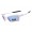 Oakley X Squared Sunglasses In White/Ice Iridium