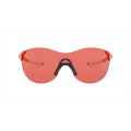 Oakley Evzero Ascend Sunglasses Safety Orange Frame Prizm Peach Lens