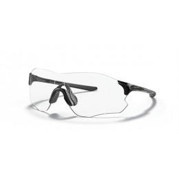 Oakley Evzero Path Low Bridge Fit Sunglasses Polished Black Frame Clear Lens