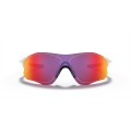 Oakley Evzero Path Low Bridge Fit Sunglasses Polished White Frame Prizm Road Lens