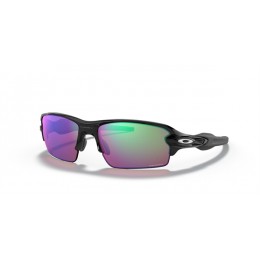 Oakley Flak 2.0 Low Bridge Fit Sunglasses Polished Black Frame Prizm Golf Lens