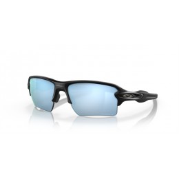 Oakley Flak 2.0 Xl Sunglasses Matte Black Frame Prizm Deep Water Polarized Lens