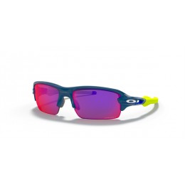 Oakley Flak Xs Youth Fit Sunglasses Poseidon Frame Prizm Road Lens