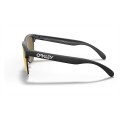 Oakley Frogskins Lite Sunglasses Matte Black Frame Prizm Rose Gold Lens