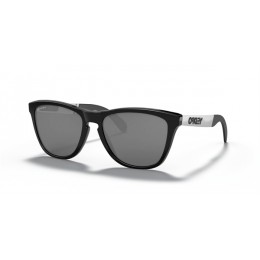 Oakley Frogskins Mix Low Bridge Fit Sunglasses Polished Black Frame Prizm Black Lens