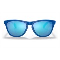 Oakley Frogskins Origins Collection Sunglasses Sapphire Frame Prizm Sapphire Lens