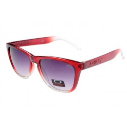 Oakley Frogskins Sunglasses In Crystal Red/Violet Iridium