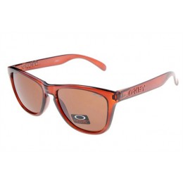 Oakley Frogskins Sunglasses In Polished Rootbeer/Vr50 Brown Gradient