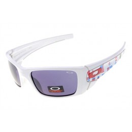 Oakley Fuel Cell Sunglasses White/Ice Iridium
