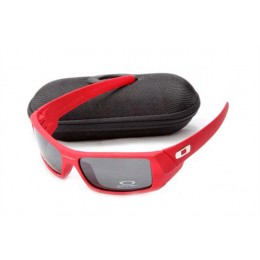 Oakley Gascan Sunglasses In Red/Black Iridium