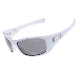 Oakley Hijinx Sunglasses In White/Black Iridium