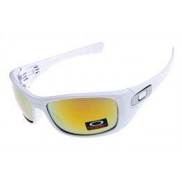 Oakley Hijinx Sunglasses In White/Fire Iridium Sale