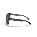Oakley Holbrook Low Bridge Fit Sunglasses Matte Black Black Frame Prizm Black Polarized Lens