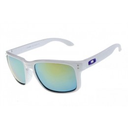 Oakley Holbrook Sunglasses White/Ice Blue