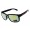 Oakley Holbrook Sunglasses Polished Black/Ice Green