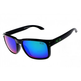 Oakley Holbrook Sunglasses Polished Black/Blue Iridium