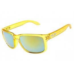 Oakley Holbrook Sunglasses Yellow/Ice Iridium