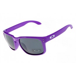 Oakley Holbrook Sunglasses Purple/Gray Iridium